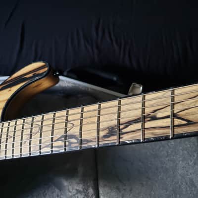 Mayones Regius VF 7 25.4"-27" Pale Moon Ebony TEW Neck TEW Body Bare Knuckle Pickups Ceramic Warpig image 6