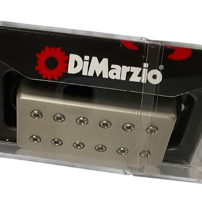 New - DiMarzio STEVE VAI SIGNATURE MODEL UTOPIATM BRIDGE, F-Spaced, Satin Nickel Cover image 2