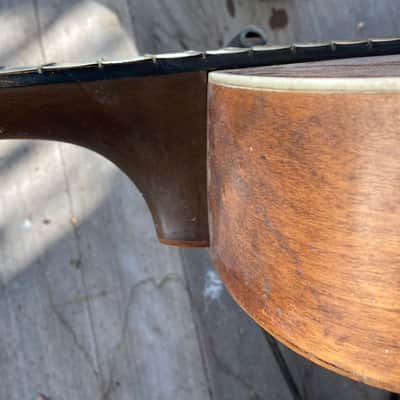1930s Supertone Aloha Decal Hawaiian Parlor guitar Project image 7