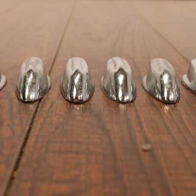 Unbranded Chrome Tom Drum Lugs 6pk #17 image 2