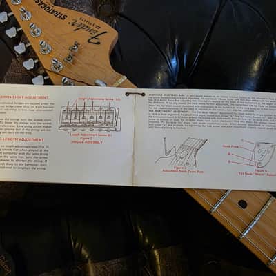 Fender Stratocaster 1979 ONE OWNER - Original Hang Tag! Red Ash Body Vintage 70s American Strat image 24