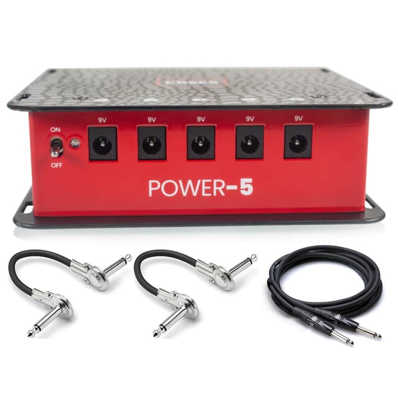 New Gator Cases GTR-PWR-5 Guitar Effects Pedal Board Isolated Power Supply image 1