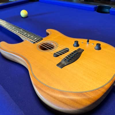 Fender AMERICAN ACOUSTASONIC® STRATOCASTER® 2020 - Natural image 5