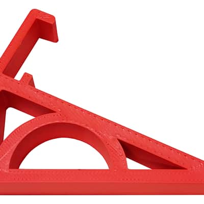 Red Color Angled Mounting Stand For Roland Boutique SH-01A Synthesizers - Made in USA image 3