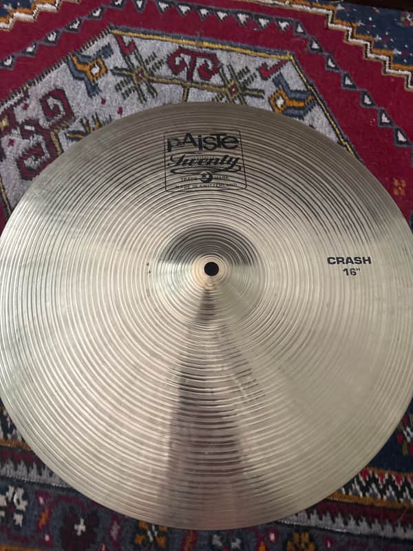Paiste 16" Twenty Series Crash Cymbal 2007 - 2011 - Traditional image 1