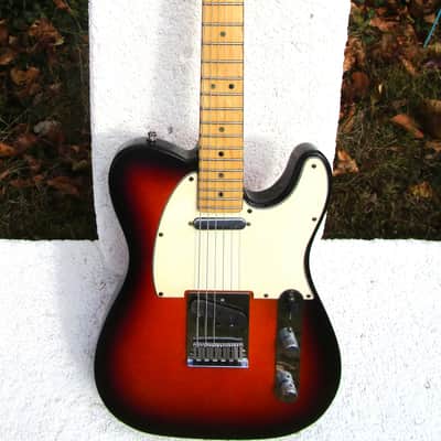 Fender Telecaster Guitar, 1994, USA, Sunburst Fiinish, Fender HSC image 3