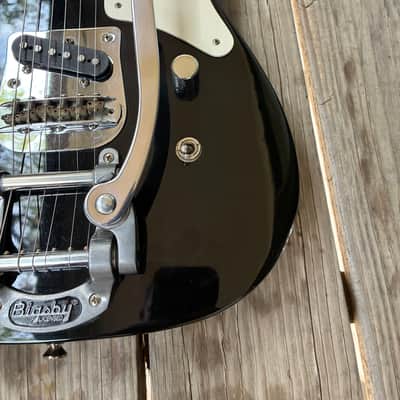Squier Vintage Modified Cabronita Telecaster with Bigsby 2014 - 2019 - Black electric, Guitar, limited edition image 8