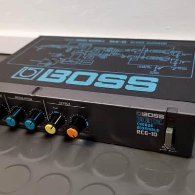Boss RCE-10 Micro Rack Series Digital Chorus Ensemble 1986 - 1990 - Black image 4