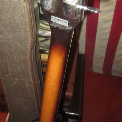 ~1965 National 500/1 Beatle Bass Sunburst image 4