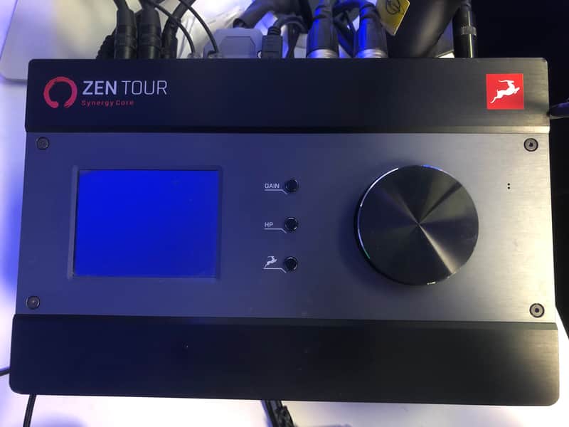 Antelope Audio Zen Tour Synergy Core Thunderbolt 3 / USB Audio Interface with Onboard DSP 2020 - Present - Black image 1
