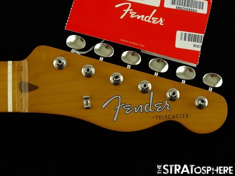 Fender Vintera III Late 50s Telecaster Tele NECK & TUNERS, Late 50s image 1