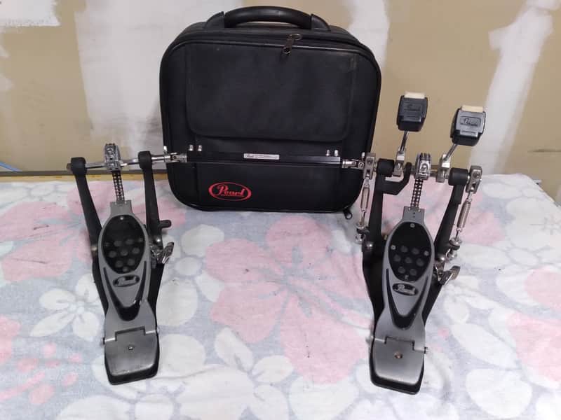 Pearl P2002C PowerShifter Eliminator Chain-Drive Double Bass Drum Pedal image 1