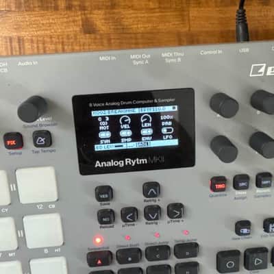 Elektron Analog Rytm MkII 2010s - Gray image 2
