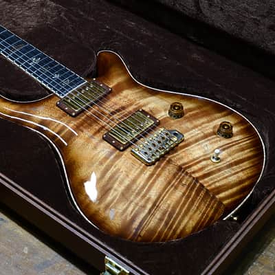 PRS Private Stock Custom 22 Figured Koa Top-Natural Smoked Burst with Ebony Fingerboard 2019' image 1