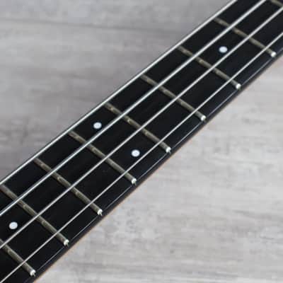 1980's TUNE "Bass Maniac" Japan TBC-4  25-Fret Bass Guitar (Natural Stain) image 7