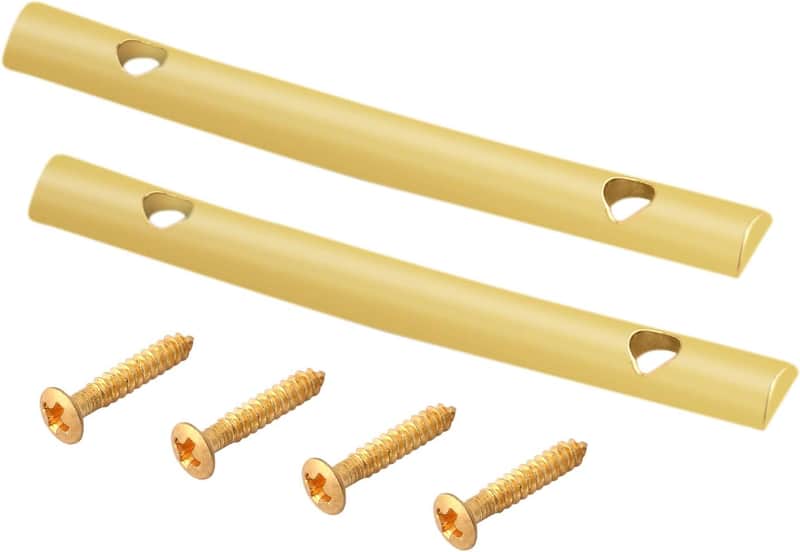 Guitar String Retainer Bar String Tension Bars Headstock String Trees 44.8mm for Floyd Rose Tremolo Style Electric Guitar Parts Gold. image 1