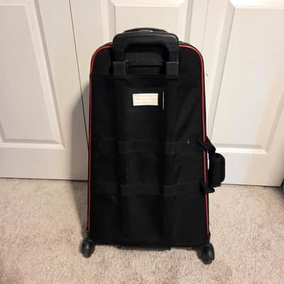 Pearl PL910C Student Snare and Bell Kit with Rolling Case 2010s - Black image 3