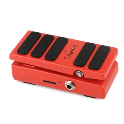 CALINE CP-31 Hot Spice Red Wah Pedal in a Small and Versatile Size image 2
