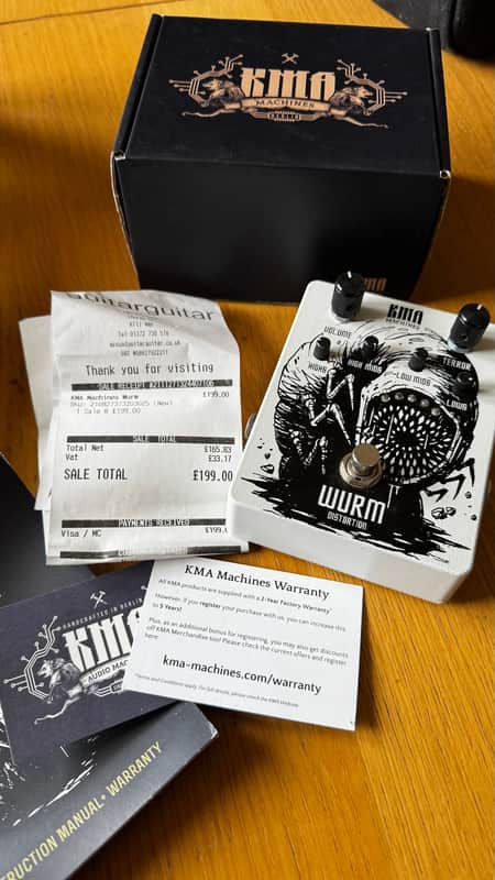 KMA Audio Machines Wurm Distortion 2017 - 2021 - White image 1
