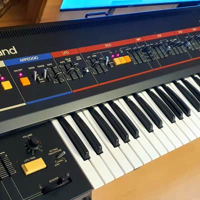 Roland Juno-60 61-Key Polyphonic Synthesizer β
RARE from Β΄80sβ
Synthesizer / Keyboard β
Cleaned & Full Checked image 4