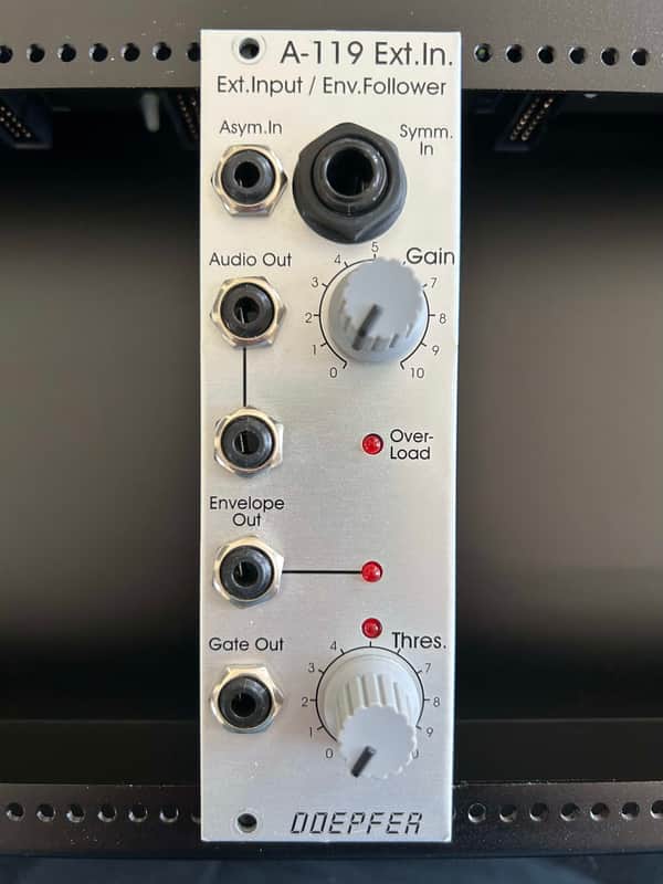 Doepfer A-119 Ext.In External Input / Envelope Follower 2010s - Silver image 1