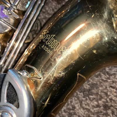 Selmer AS500 Student Model Alto Saxophone 2010s - Lacquer image 4