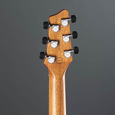 Godin xtSA Trans Black Flame - Single Cut Electric Guitar image 5