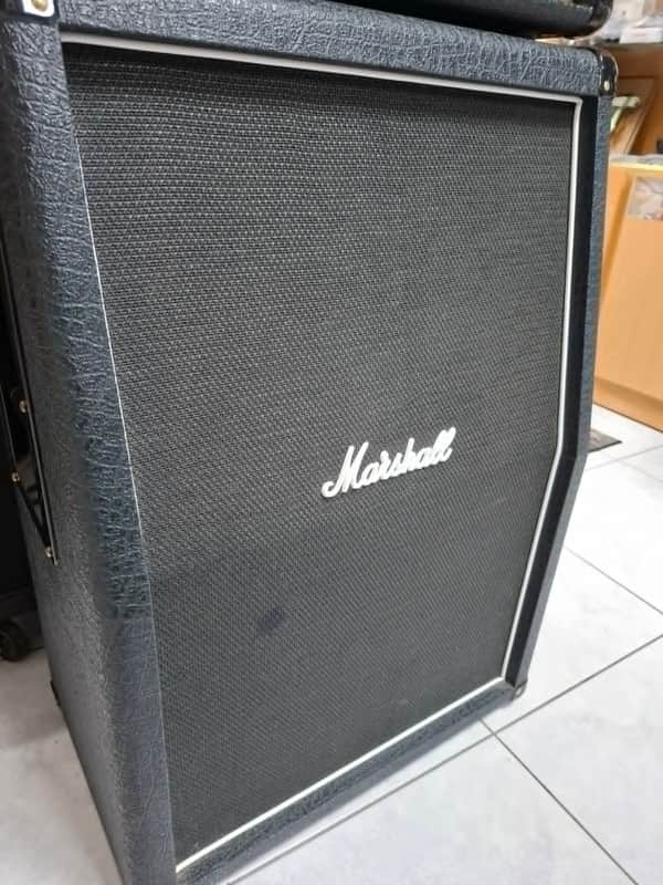 Marshall Studio Classic SC212 140-Watt 2x12" Angled Guitar Speaker Cabinet 2019 - Present - Black image 1