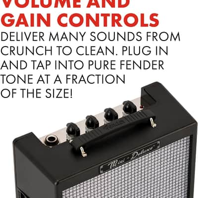 Fender MD20 Mini Deluxe Guitar Combo Amplifier image 6