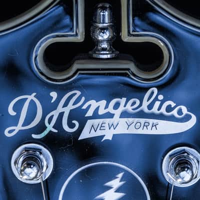 2017 D´Angelico Premier Grateful Dead DC red/white/blue lightning bolt image 21