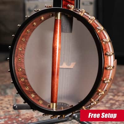 OME Banjos Jubilee 5-String Open Back Banjo with Hardshell Case image 2