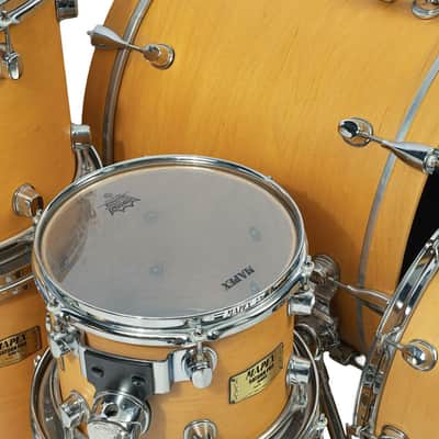 Used Mapex Saturn Pro 6-Piece with Matching Snare Natural Satin image 2