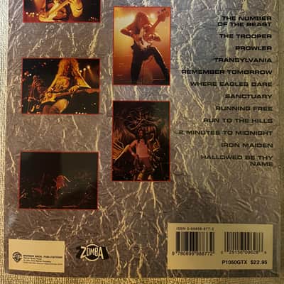 Iron Maiden - A Real Dead One - Guitar Tab / Tablature Book image 2