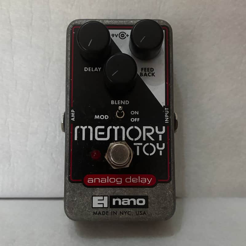 Electro-Harmonix Memory Toy Analog Echo / Chorus 2009 - Present - Black / White / Red image 1