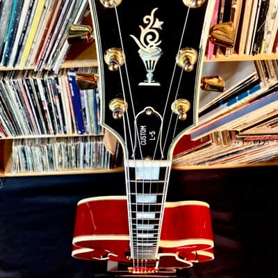 Gibson Custom Shop Wes Montgomery L5 1998 • Museum Quality • Goerge Gobel Red (Sixties Cherry) image 12
