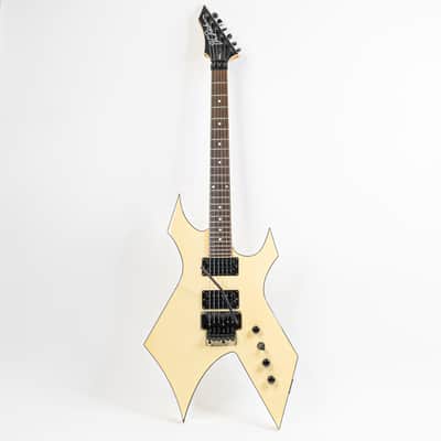1992 B.C. Rich Warlock MIJ White w/ Licensed Floyd Rose Double Locking Tremolo, Certified Shred Pedigree image 2