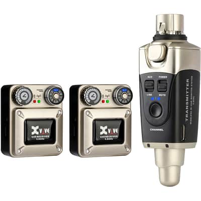 XVIVE U45R2 5.8GHz Wireless In-Ear Monitor System with 2 Receivers image 1