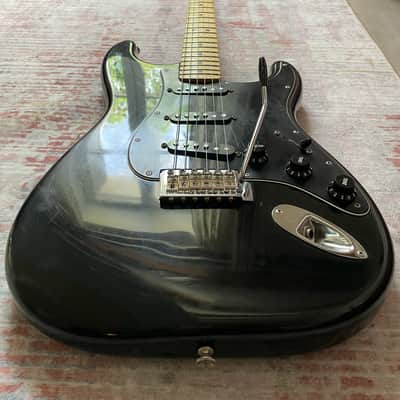 Fender Stratocaster with Maple Fretboard 1978 - 1981 - Black image 11