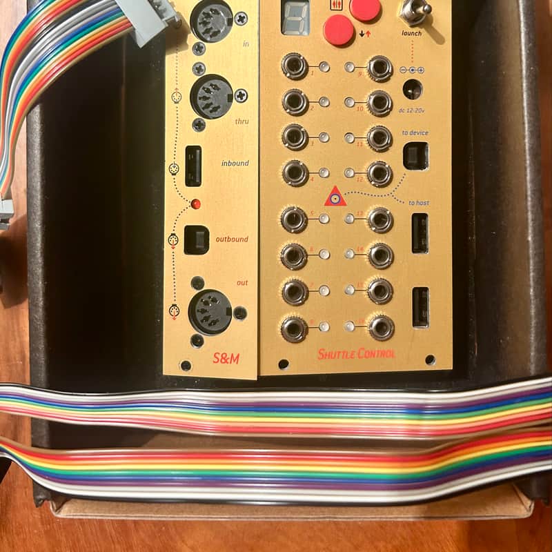 Endorphin.es Shuttle control, mate midi merger Gold