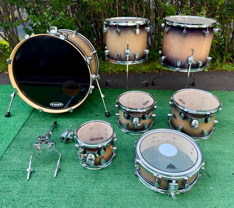 PDP M5 7-Piece All-Maple Shell Pack - Natural Burst image 1
