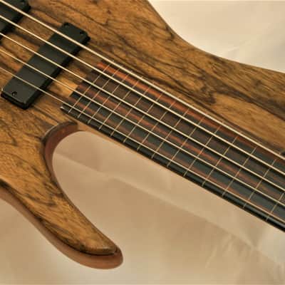 JCR SJ 5 Black Limba Fretless image 3