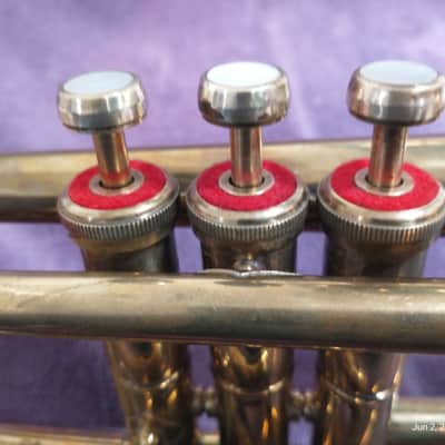 Vintage German made 'American Student' cornet image 7