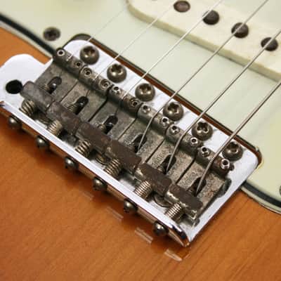 Fender Stratocaster 1964 Sunburst Lefty Left Handed w/OHSC and Case Candy 100% Original image 4