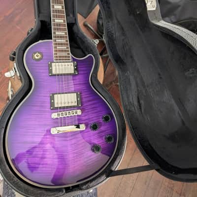 Chill Cat Limited Edition Purple Rain LP Style Electric Guitar image 1