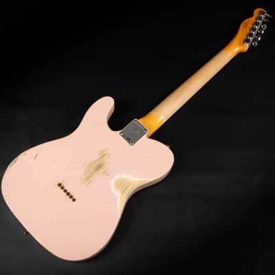 2021 Fender Custom Shop ‘67 Telecaster Heavy Relic - Shell Pink | USA Vintage 1967 CBS Ära Reissue Esche Korpus 3,23kg | CoA OHSC Bild 12