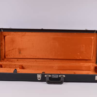 Fender G&G Deluxe Hardshell Case for Stratocaster Telecaster BLACK with ORANGE Plush Interior Custom Shop 1960's Reissue image 1