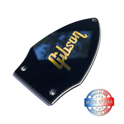 3 Ply Black/White/Black Pickguard/Truss Rod Cover Set for Epiphone Guitar Center Exclusive Flying V '70s image 3