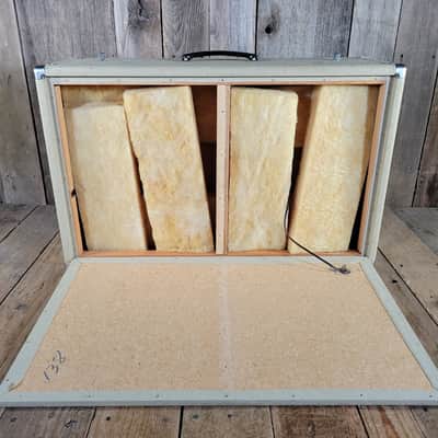 Fender Bassman 6G6-B Head & Cabinet 1962 2x12 Cabinet, Very Good - Blonde image 22