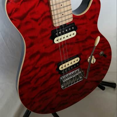 OLP by Ernie Ball MM1 Red Quilt Top Very Good Condition image 5