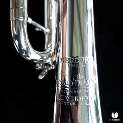 Vincent Bach Mercury Mt Vernon N.Y. cornet case mouthpiece GAMONBRASS image 14